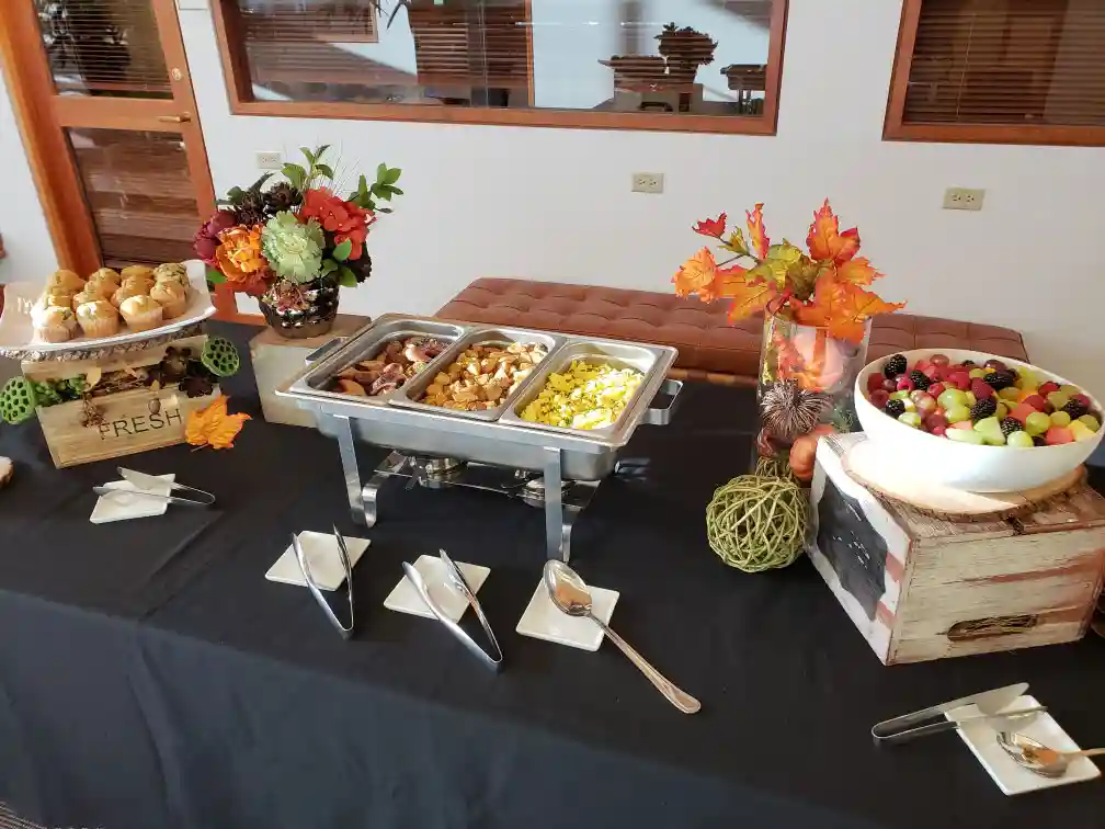 corporate event morning menus